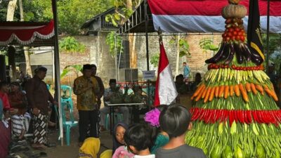 Gandung Pardiman Dukung Merti Dusun Srunggan Sebagai Tradisi Pelestari Gotong Royong
