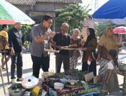 Kunjungi Pasar Ngabei, Andhika Satya Dukung Inovasi Desa Ramah Lingkungan