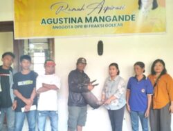 Agustina Mangande Salurkan Bantuan Bangku Sekolah Hingga Babi Ternak Untuk Masyarakat Rantepao