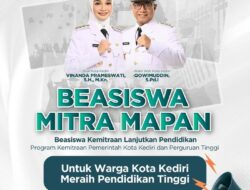 Walikota Kediri, Vinanda Prameswati Launching Program Beasiswa Mitra MAPAN