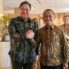 Airlangga Hartarto Bahas Strategi Rantai Pasok Energi Global dan Hilirisasi Bersama Menteri ESDM, Bahlil Lahadalia