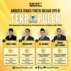 Anggota Fraksi Partai Golkar DPR RI Terpopuler Berdasarkan Kuantitas Pemberitaan Periode Juli 2025