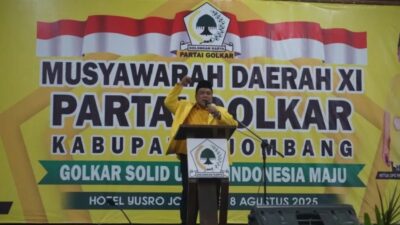 Andik Basuki Rachmat Terpilih Pimpin DPD II Partai Golkar Kabupaten Jombang