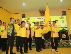 Mashudi Terpilih Resmi Terpilih Aklamasi Sebagai Ketua Partai Golkar Madiun