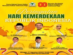 Partai Golkar Usung Tema “Suara Rakyat Suara Golkar” di Perayaan Kemerdekaan ke-80