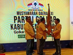 Adam Rusydi Terpilih Kembali Jadi Ketua Partai Golkar Sidoarjo