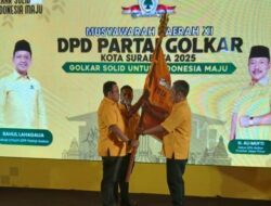 Akmarawita Kadir Resmi Pimpin DPD II Partai Golkar Kota Surabaya Periode 2025-2030