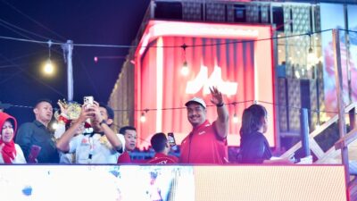 Kapal Raksasa di Karnaval HUT RI, Menpora Dito Ariotedjo Ajak Pemuda Berlayar Menuju Indonesia Emas 2045