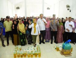 Wagub Gorontalo, Idah Syahidah Salurkan Bantuan untuk 1.600 UMKM di Tiga Kabupaten/Kota