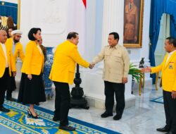 Partai Golkar dan Prabowo Matangkan Agenda Kerakyatan Dalam 3 Jam Pertemuan