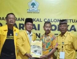 Wongso Negoro Terpilih Aklamasi Sebagai Ketua DPD II Partai Golkar Gresik