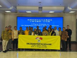 Partai Golkar Jadi Mitra Utama, IDCPC Sambut Delegasi di Fujian dengan Agenda Padat Kerja Sama