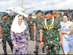 Bupati Natuna Cen Sui Lan Sambut Tradisi Passing In Bersama Danlanud RSA