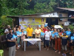 Sambut HUT Ke-61, DPD II Partai Golkar Kota Manado Gelar Aksi Sosial Bagi Sembako