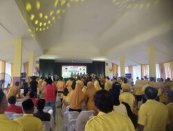 Suigsan Terpilih Lagi Secara Aklamasi Jadi Ketua DPD II Partai Golkar Lumajang