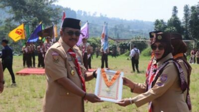 Bupati Sukabumi Asep Japar Luncurkan Aplikasi Saktisandika untuk Akreditasi dan Data Potensi Pramuka