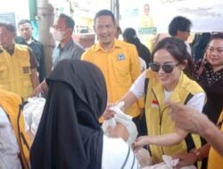 Sambut HUT ke-61, DPD II Partai Golkar Kota Bogor Bagikan Ribuan Paket Sembako untuk Warga