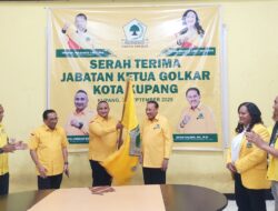 DPD II Partai Golkar Kota Kupang Dipimpin Restu Herdani, Lanjutkan Estafet dari Jonas Salean