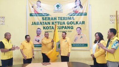DPD II Partai Golkar Kota Kupang Dipimpin Restu Herdani, Lanjutkan Estafet dari Jonas Salean