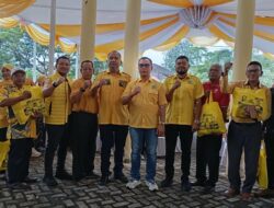 DPD II Partai Golkar Deliserdang Rayakan HUT ke-61 dengan Bagikan Ratusan Paket Sembako