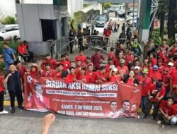 SOKSI Gelar Aksi Damai di Kemenkumham Dukung Kepemimpinan Misbakhun-Puteri Komaruddin