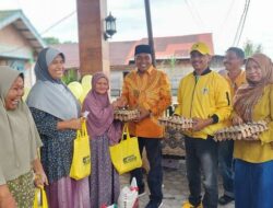 Pasar Murah HUT ke-61 Partai Golkar Diserbu Warga Aceh Singkil