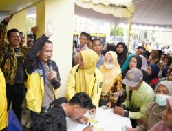 DPD II Partai Golkar Palangka Raya Gelar Sembako Murah dan Layanan Kesehatan Gratis untuk 1.000 Warga