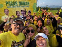 Agung Widyantoro Rayakan HUT ke-61 Partai Golkar dengan Bazar Murah dan Pembinaan UMKM di Brebes