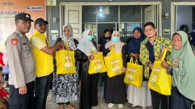 DPD II Partai Golkar Pidie Jaya Hadirkan 1.000 Paket Sembako Murah dan Donor Darah di HUT ke-61