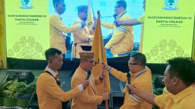 Syamsurachman Resmi Terpilih Sebagai Ketua DPD I Partai Golkar Bengkulu
