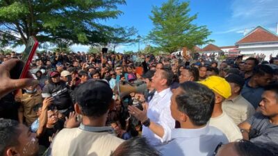 Janji Ditepati, Bambang Patijaya Turun Langsung Kawal Aspirasi Penambang Timah Bangka Belitung