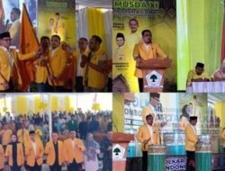 Musda XI DPD II Partai Golkar Lombok Barat, Lalu Ivan Indaryadi Dipilih Aklamasi oleh 10 Kecamatan