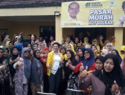 Nurul Arifin dan DPD II Partai Golkar Cimahi Hadirkan Kehangatan di HUT ke-61 Lewat Pasar Murah