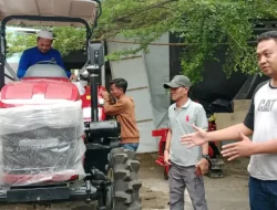 Isfhan Taufik Bantu Petani Cianjur Lewat Traktor, Mesin Tanam, dan Pembangunan Irigasi