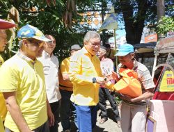 DPD I Partai Golkar Sulsel Rayakan HUT ke-61 dengan Aksi Sosial untuk Tukang Becak dan Bentor