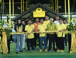 Aburizal Bakrie Puji Hadirnya Fasilitas Lapangan Padel dan Pickleball di DPP Partai Golkar