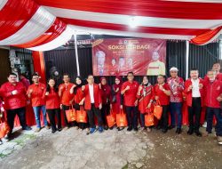 HUT Ke-61 Partai Golkar, SOKSI Bagikan Ribuan Paket Sembako Untuk Masyarakat Jakarta