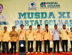 Doni Ikhlas Terpilih Aklamasi Kembali Pimpin DPD II Partai Golkar Limapuluh Kota