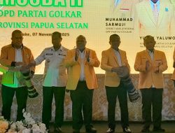 Apolo Safanpo Terpilih Pimpin DPD I Partai Golkar Papua Selatan, Bahlil Lahadalia: Sosok Tepat dan Luar Biasa