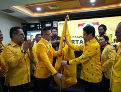 Soedeson Tandra Terpilih Secara Aklamasi Pimpin DPD I Partai Golkar Papua Tengah