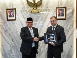 Airlangga Hartarto Terima Kunjungan DPM Belarus, Bahas Teknologi Pertanian dan Investasi Strategis
