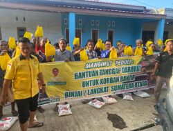 Respons Cepat Mangihut Sinaga Bantu Masyarakat Terdampak Banjir di Binjai