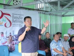 Dari Bangka Selatan hingga Sungailiat, Gubernur Babel Hidayat Arsani Istiqamah Salurkan Beras untuk Masyarakat