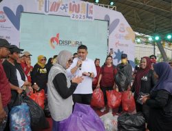 Makassar Funwalk 2025, Walikota Munafri Arifuddin Ajak Warga Jalan Sehat Sambil Pungut Sampah