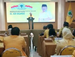 Musda XI DPD II Partai Golkar Kota Malang Tetapkan Djoko Prihatin Ketua Baru Secara Aklamasi