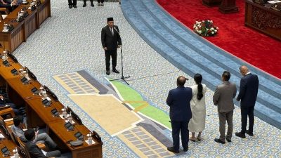 Bias Layar Resmi Dilantik Jadi Anggota Fraksi Partai Golkar DPR RI PAW Mukhtarudin