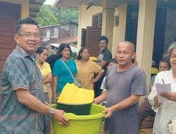 Partai Golkar Sibolga Salurkan Bantuan Perlengkapan Dapur untuk Korban Banjir dan Longsor