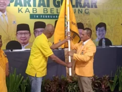 Aly Satikin Terpilih Aklamasi Pimpin DPD II Partai Golkar Belitung Periode 2026-2031