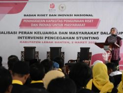 Kolaborasi Adde Rosi Khoerunnisa dan BRIN Tekan Angka Stunting di Kabupaten Lebak