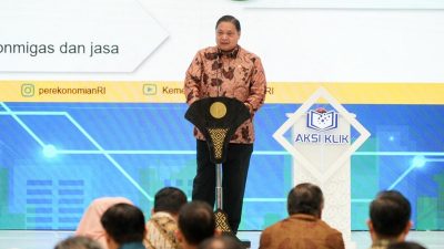 Airlangga Hartarto Luncurkan AKSI KLIK untuk Perkuat Ekosistem Inklusi Keuangan Nasional